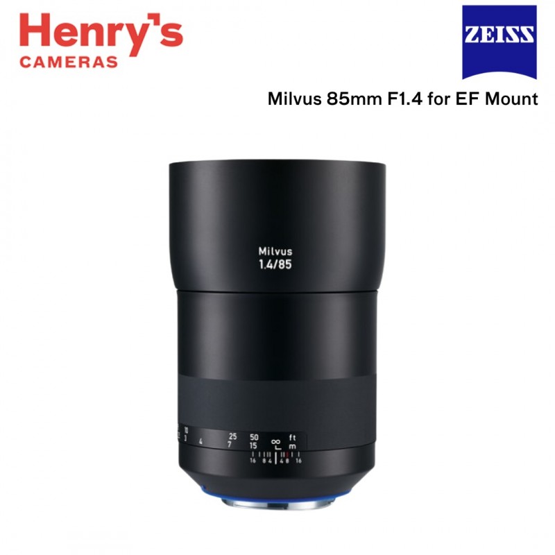 ZEISS MILVUS 85MM F1.4 FOR EF AND F MOUNT
